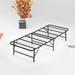 Alwyn Home Fairmount Wire-Grid Bed Frame Metal in Brown | 13 H x 37 W x 75 D in | Wayfair 11A63BF4C03545C1AC24F7A45CE564C7