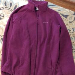 Columbia Jackets & Coats | Columbia Fleece Jacket | Color: Purple | Size: M