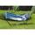 Stansport Cayman Oversized Single Hammock &amp; Stand Combo Cotton in Blue/Green | 79 H x 48 W in | Wayfair 31190