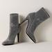 Anthropologie Shoes | Charles By Charles David Puzzle Stretch Boots | Color: Silver | Size: 8