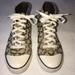 Coach Shoes | Coach High Top Sneakers | Color: Gold | Size: 7.5