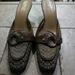 Coach Shoes | Coach Heels | Color: Brown/Tan | Size: 7.5
