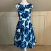 Anthropologie Dresses | Anthropologie Porridge Rosebloom Burnout Dress | Color: Blue/White | Size: 10