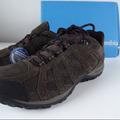 Columbia Shoes | Columbia Redmond Leather Omni-Tech Hiking Shoe Nib | Color: Brown/Red | Size: 9.5