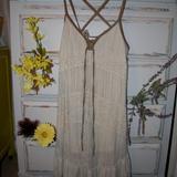 American Eagle Outfitters Dresses | Flowy, White, Lace Dress! | Color: White | Size: L