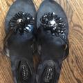 Coach Shoes | Coach Sandals Sz 9b. Black. Worn A Few Times. | Color: Black | Size: 9