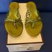 Coach Shoes | Coach Sandals | Color: Green | Size: 7.5