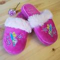 Disney Shoes | Disney Fairies Girl's Slippers.Size L (2/3) | Color: Pink | Size: Girls,L(2/3)