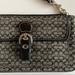 Coach Bags | Coach Logo Wristlet Bag | Color: Black/Gray | Size: Os