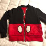 Disney Jackets & Coats | Disney Stores Brand Mickey Costume Jacket Coat Dot | Color: Black/Red | Size: S