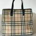 Burberry Bags | Burberry Nova Check Tote | Color: Black/Cream | Size: Os