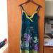 Anthropologie Dresses | Anthropologie Maeve Teal Silk Dress Size 0 | Color: Blue | Size: 0