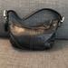 Coach Bags | Authentic Coach Leather Shoulder Bag | Color: Black/Silver | Size: Small