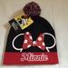 Disney Accessories | Nwt Disney Minnie Mouse Beanie | Color: Black/Red | Size: One Size Fits Most