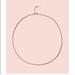 Brandy Melville Jewelry | Hot Item Brandy Melville Silver Chocker Chain | Color: Silver | Size: Os