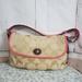 Coach Bags | Coach Pink Khaki Turnlock Flap Messenger Bag | Color: Pink/Tan | Size: Os