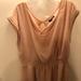 American Eagle Outfitters Dresses | Light Pink Dress With Sparkled Sleeves | Color: Pink | Size: L
