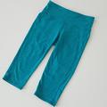 Athleta Pants & Jumpsuits | Athleta Turquoise Cropped Pants | Color: Blue | Size: S