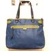 Coach Bags | Coach Daisy Emma Large Tote | Color: Blue/Green | Size: Approx W16” X H 12.5” , Bottom 4” Wide