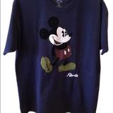 Disney Shirts | Disney Mickey Mouse T-Shirt Men’s Xl | Color: Blue | Size: Xl