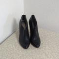 Coach Shoes | Coach Black Leather Ankle Boots | Color: Black | Size: 8.5