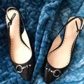 Coach Shoes | Coach Dakota Slide Kitten Heel Shoe 7 | Color: Black | Size: 7