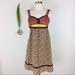 Anthropologie Dresses | Anthropologie Nick&Mo Stylish Floral Dress Size 1 | Color: Tan/Yellow | Size: 1j