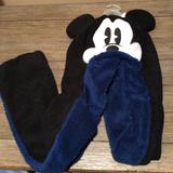 Disney Accessories | Disney Mickey Mouse Xxs Hat W Scarf Nwt | Color: Black/Blue | Size: Xxs