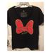 Disney Tops | Minnie Mouse Tee | Color: Black/Red | Size: L