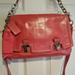 Coach Bags | Coach Poppy Leather Push-Lock Flap 17925 | Color: Red | Size: Os