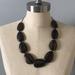 Anthropologie Jewelry | Anthropologie Wooden Statement Necklace | Color: Brown | Size: Os