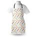 East Urban Home Vibrant Chicken Eggs Colorful Doodle Apron | 26 W in | Wayfair A9538CD1DA5F42D69910CE98F7C088F0