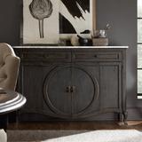 Hooker Furniture Arabella 4-Door 2-Drawer Credenza Wood in Brown/Gray | 42.5 H x 62 W x 16 D in | Wayfair 1610-85005-GRY