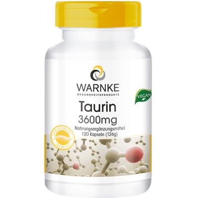 Taurin 3600 mg Kapseln 120 St Image