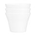 Elite Global Solutions Utensil Crock Plastic in White | 3.37 H x 4.62 W x 4.62 D in | Wayfair MC16-W