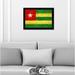 Spot Color Art 'Togo Country Flag' Framed Painting on Canvas in Green/Red/Yellow | 21 H x 30 W x 1 D in | Wayfair 6411WB2130