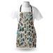 East Urban Home Doodle Apron in Gray | 26 W in | Wayfair CC3BB617EE084CF59CD870CB8F282E58