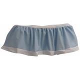 Harriet Bee Dehaan Crib Skirt | Wayfair 530dr blue