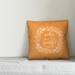 August Grove® Tassone Gather Here w/ Grateful Hearts Throw Pillow Cover Polyester/Polyfill blend | 18 H x 18 W x 1.5 D in | Wayfair