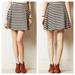 Anthropologie Skirts | Anthropologie Greylin Stripe Swing Skater Skirt | Color: Black/Cream | Size: 0