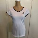 Adidas Tops | Adidas Tennis Athletic Shirt | Color: Black/White | Size: M
