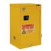 Durham Manufacturing 45.38" H x 23" W x 18" D Flammable Storage in Yellow | 45.38 H x 23 W x 18 D in | Wayfair 1016S-50