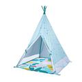 Badabulle Tipi Jungle Spiel- und UV-Schutzzelt für Babys und Kleinkinder 100x100x120cm
