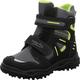 Superfit Jungen HUSKY warm gefütterte Gore-Tex Schneestiefel, Schwarz (Schwarz (Schwarz/Grün 03)), 29 EU