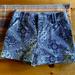 Anthropologie Shorts | Anthropologie Tile Print Shorts | Color: Blue/White | Size: 0