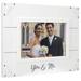 Malden You & Me Picture Frame in White | 7.75 H x 9.5 W x 0.75 D in | Wayfair 4765-46