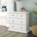 Sand & Stable™ Vilnius 4 Drawer Dresser Wood in White | 34.21 H x 37.87 W x 19.09 D in | Wayfair 29C8EA8A0E2140D09C4FE993C38B180D