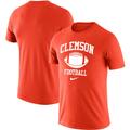 Men's Nike Orange Clemson Tigers Retro Football Lockup Legend Performance T-Shirt