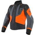 Dainese Sport Master Gore-Tex Giacca tessile motociclistica, nero-grigio-arancione, dimensione 46