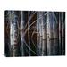 East Urban Home 'Western Red Cedar Trees Oliphant Lake British Columbia Canada' Photographic Print on Wrapped Canvas in Green | Wayfair